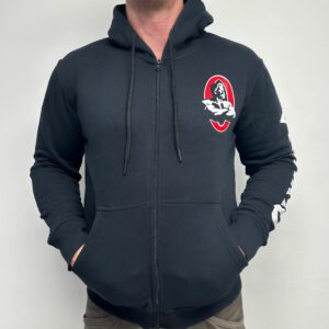 Original Olympia Zip Up Hoodie Black