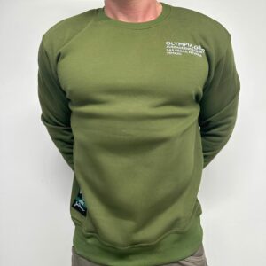 Olympia Crewneck Sweater Green