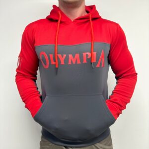 Red & Gray Pullover