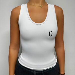 Criss Cross Tank Top Women’s Olympia White