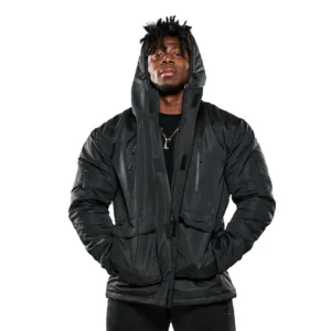 Olympia Utility Jacket Mens Black