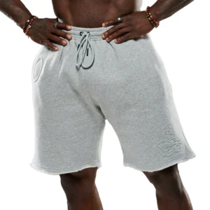 Embossed Shorts Olympia Gray