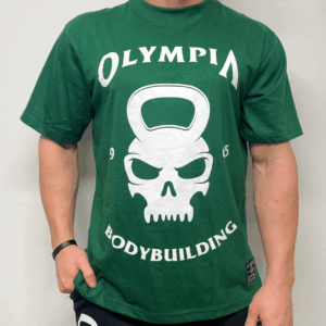 Olympia Premium Green Skull Oversize Tee