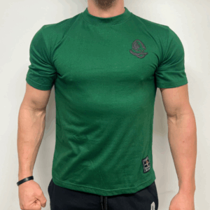 Olympia Side Print Oversize Tee Green