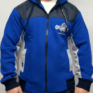 Olympia Amateur Mens Zip Hoodie Blue