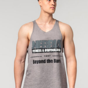 Washed-off Oversized Stringer MAX OUT Light Grey 359
