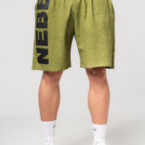 Washed-off Gym Sweatshorts NO BS Green 367