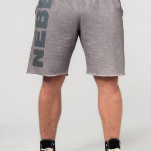 Washed-off Gym Sweatshorts NO BS Light Grey 367