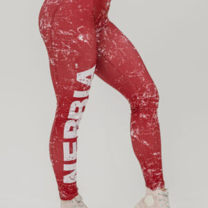 Workout leggings ROUGH GIRL Red 616