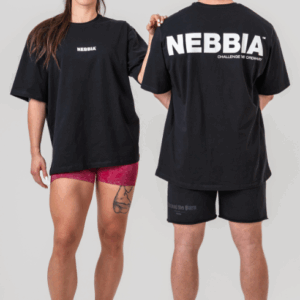 Oversized T-Shirt GYM ESSENTIALS 381 Black