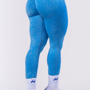 High Waisted Push-Up Leggings TOTALLY SEAMLESS 303 Blue