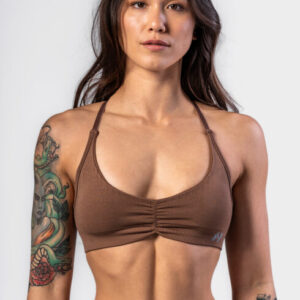 Medium-Support Sports Bra TOTALLY SEAMLESS 305 Brown