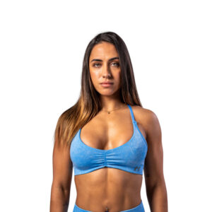 Medium-Support Sports Bra TOTALLY SEAMLESS 305 Blue