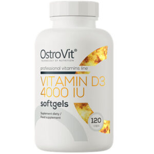 Ostrovit Vitamin D3 4000 IU Softgels 120 caps